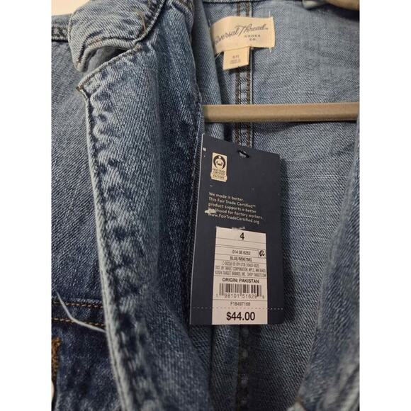 Universal Thread Denim Utility Jumpsuit/Size 4 – Light Wash /NWT - Picture 3 of 4